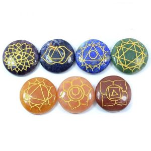 7 Chakra Pebbles Stones