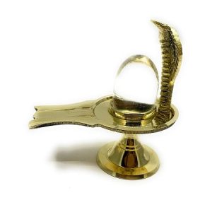 Crystal Lingam With Stand
