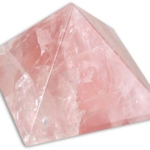 12 Rose Quartz Pyramid