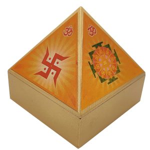 13 Vastu Wooden Pyramid Wish Cash Box