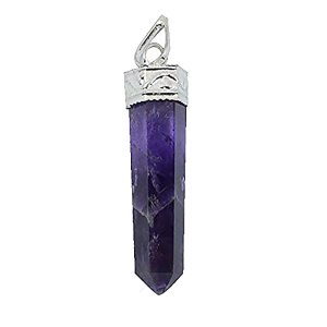 Amethyst Pencil Pendant